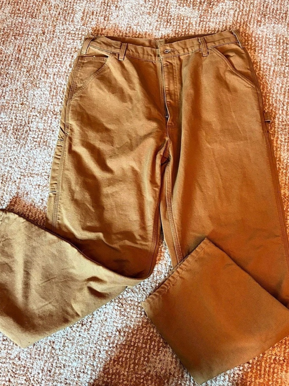 Carhartt Loose Fit Flannel-Lined Utility Work Pant